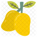 Mangos Mangos Dulces Mangos Amarillos Icono