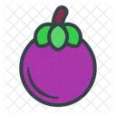 Mangostán  Icono