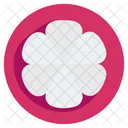 Mangosteen Fruit Healthy Icon
