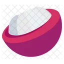 Mangosteen Fruit Healthy Icon