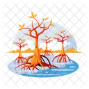 Mangrove forest  Icon