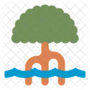 Mangrove Tree Coast Icon