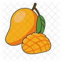 Mangue Nourriture Fruits Icône