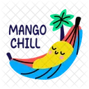 Mangue Chill Dormir Fruit Icône