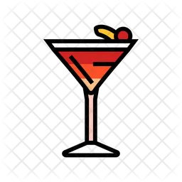 Manhattan Cocktail  Icon