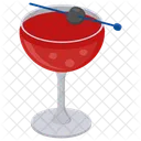 Manhattan Cocktail Drink Icon