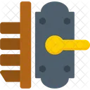 Manija De Puerta Puerta Manija Icono