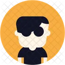 Sonnenbrille Mann Avatar Icon