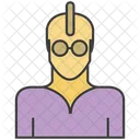 Punk Mann Avatar Symbol