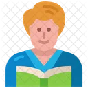 Mann Student Avatar Symbol