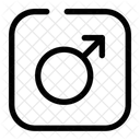 Mannlich Mann Person Symbol
