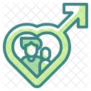 Mannlich Mann Junge Symbol