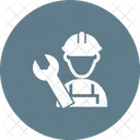 Mechaniker Mannlich Avatar Symbol