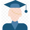 Mannlicher Student Avatar Person Symbol