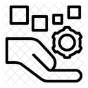 Mano Gestion De Activos Digitales Ui Icon