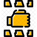 Mano Gesto Marcial Icono