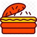 Mano Hamburguesa Queso Icon