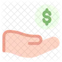 Mano Deuda Dinero Icon