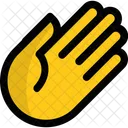 Mano Humana Signo Icon