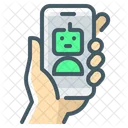 Mano Movil Telefono Icon