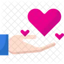 Amor De La Mano Amor Y Romance Solidaridad Icono
