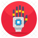 Mano artificial  Icono