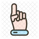 Mano de espuma  Icono