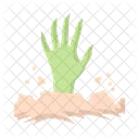 Mano de la muerte  Icono