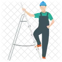 Trabajo Trabajador De La Construccion Trabajador Icono