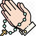 Mano de oración  Icono