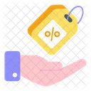 Entregar Descuento Descuento Icono Icono