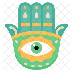 Mano de hamsa  Icono