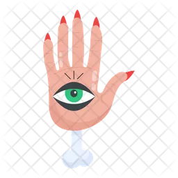 Mano de hamsa  Icono