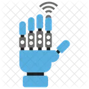 Mano robótica  Icono