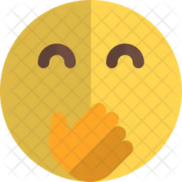 Entregar la boca Emoji Icono