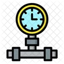 Manometer Pipeline Meter Icon