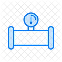 Manometer Water Pressure Pipe Icon