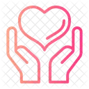 Manos Amor Corazon Icono