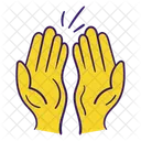 Manos De Oracion Gesto De Mano Oracion Icono