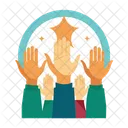 Oracion Dua Mano Levantada Icono