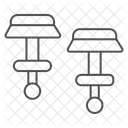 Manschettenknopfe Icon