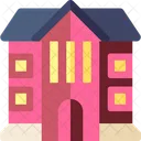 Mansion Building Home Icon
