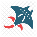 Manta Ray Animal Fish Icon
