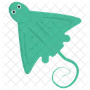 Manta Ray Fish Animal Icon