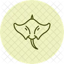Manta Ray Ray Ocean Icon