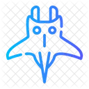 Manta Ray Ray Fish Icon