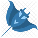 Manta Ray Animal Fish Icon
