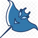 Manta Ray Animal Fish Icon