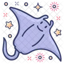 Mantarraya  Icono