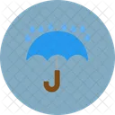 Paraguas Proteccion Lluvia Icon